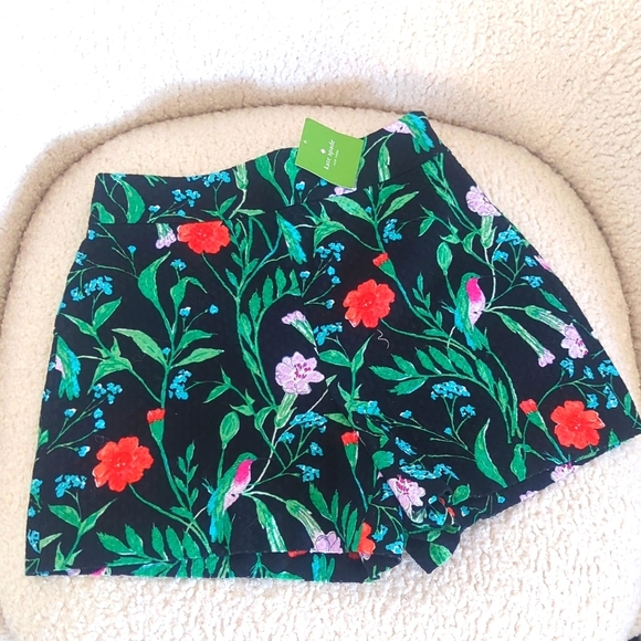 Kate Spade Jardin Tile Jacquard Shorts - Picture 5 of 8